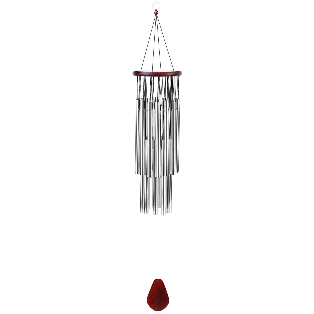 SKUSHOPS 27 Tubes 36in Wind Chimes Indoor Outdoor Smooth Melodic Tones Wind Chime Ornament