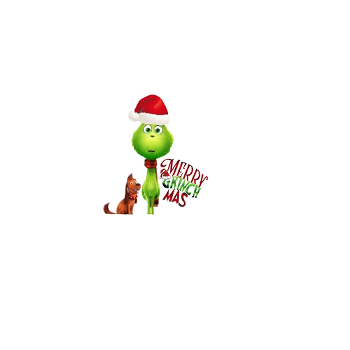 Christmas Ornament Grinch Truck Window Decoration Sticker Car Xmas