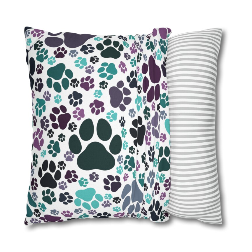 Paw print hotsell pillow cases