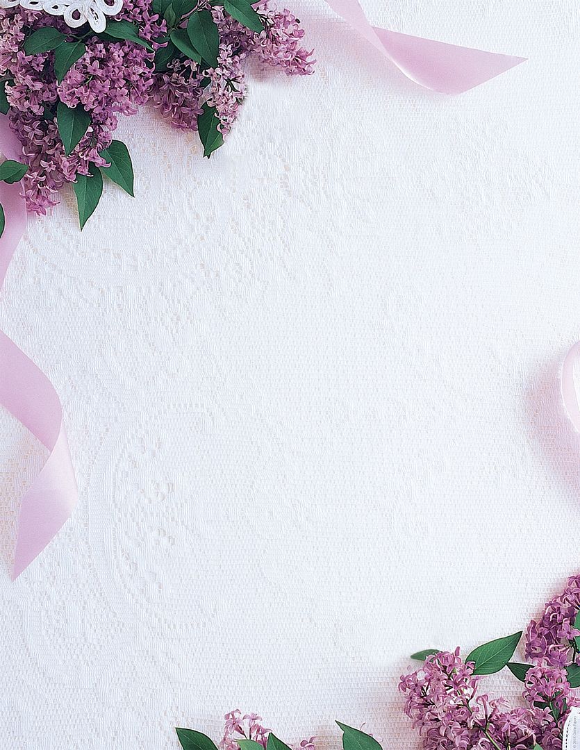 Great Papers! Lilac and Lace Stationery Letterhead, Invitations and Announcements, Printer Friendly, 8.5"x11", 80 Pack