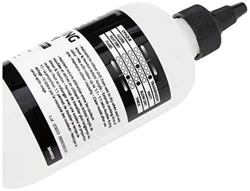 Professional Acrylic Medium, Slow Drying, 250ml (8.5-oz)