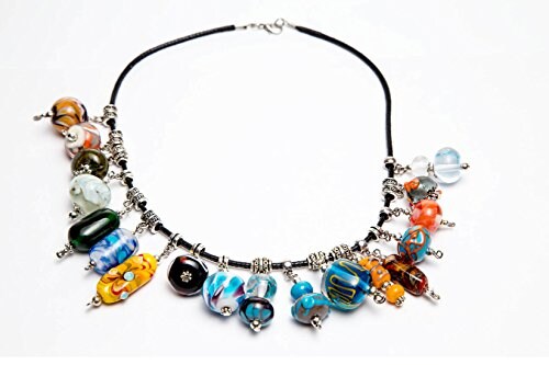 Selizo 100Pcs Necklace Cord String with Clasp Bulk for Jewelry Making and Bracelet, Multicolor