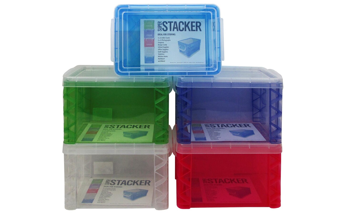Super Stacker 4x6 Box, Clear