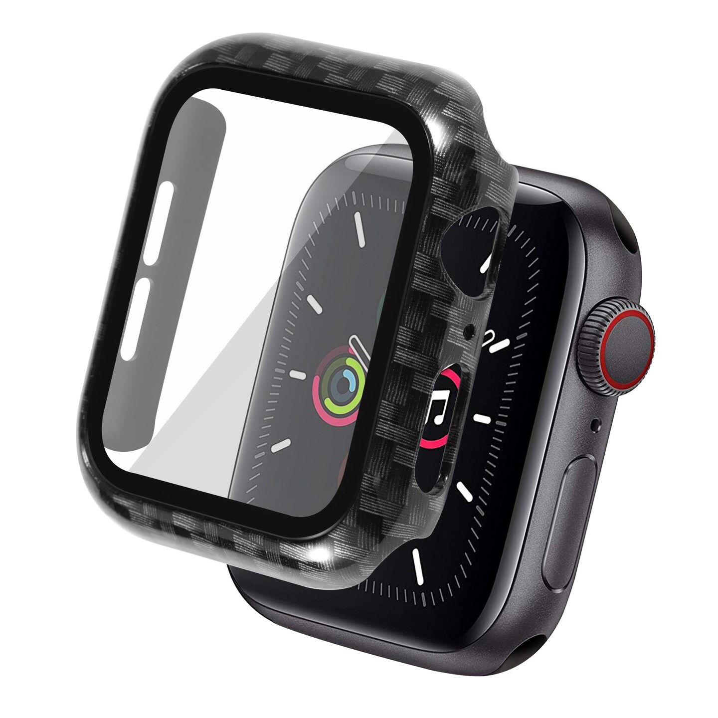 Insten Case For Apple Watch 44mm Series SE 4, Built in