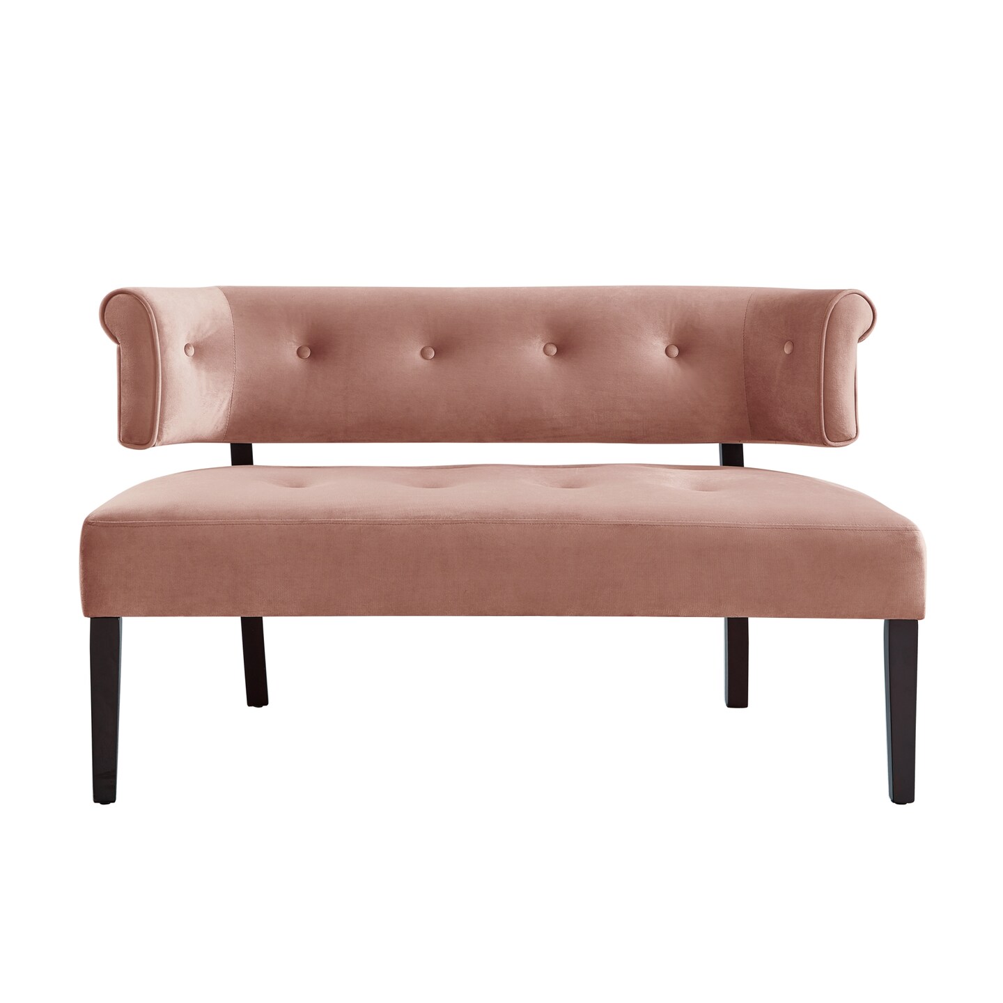Mack Velvet/Linen Setee Bench