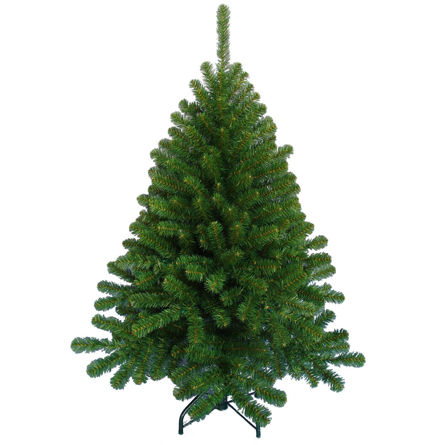 Set of 2: Artificial Northern Spruce Tree with Metal Stand | 4.5-Foot | Indoor/Outdoor Use | Christmas Trees | Home &#x26; Office Decor