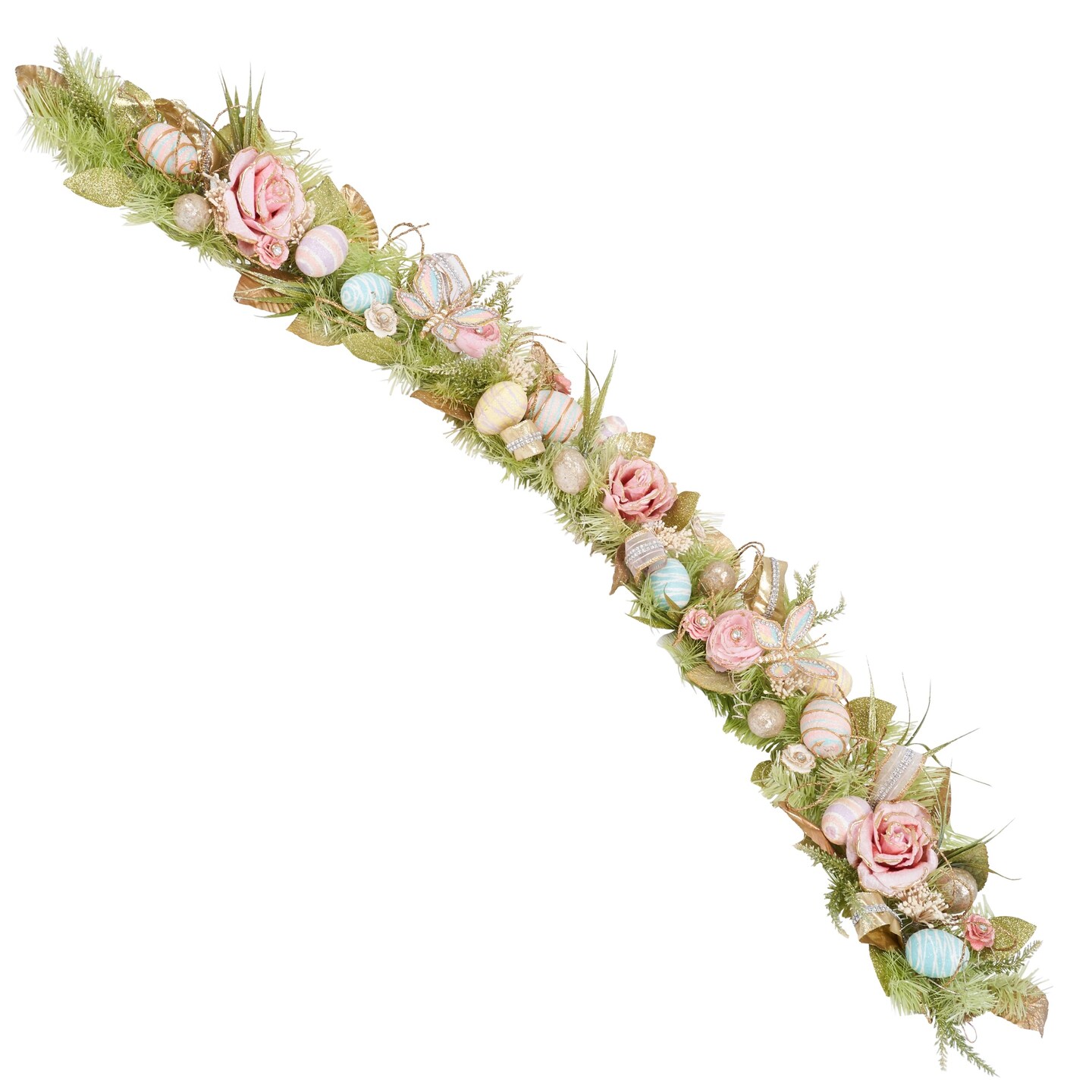 Easter Decorations Easter Pastel Floral Premium Garland Michaels