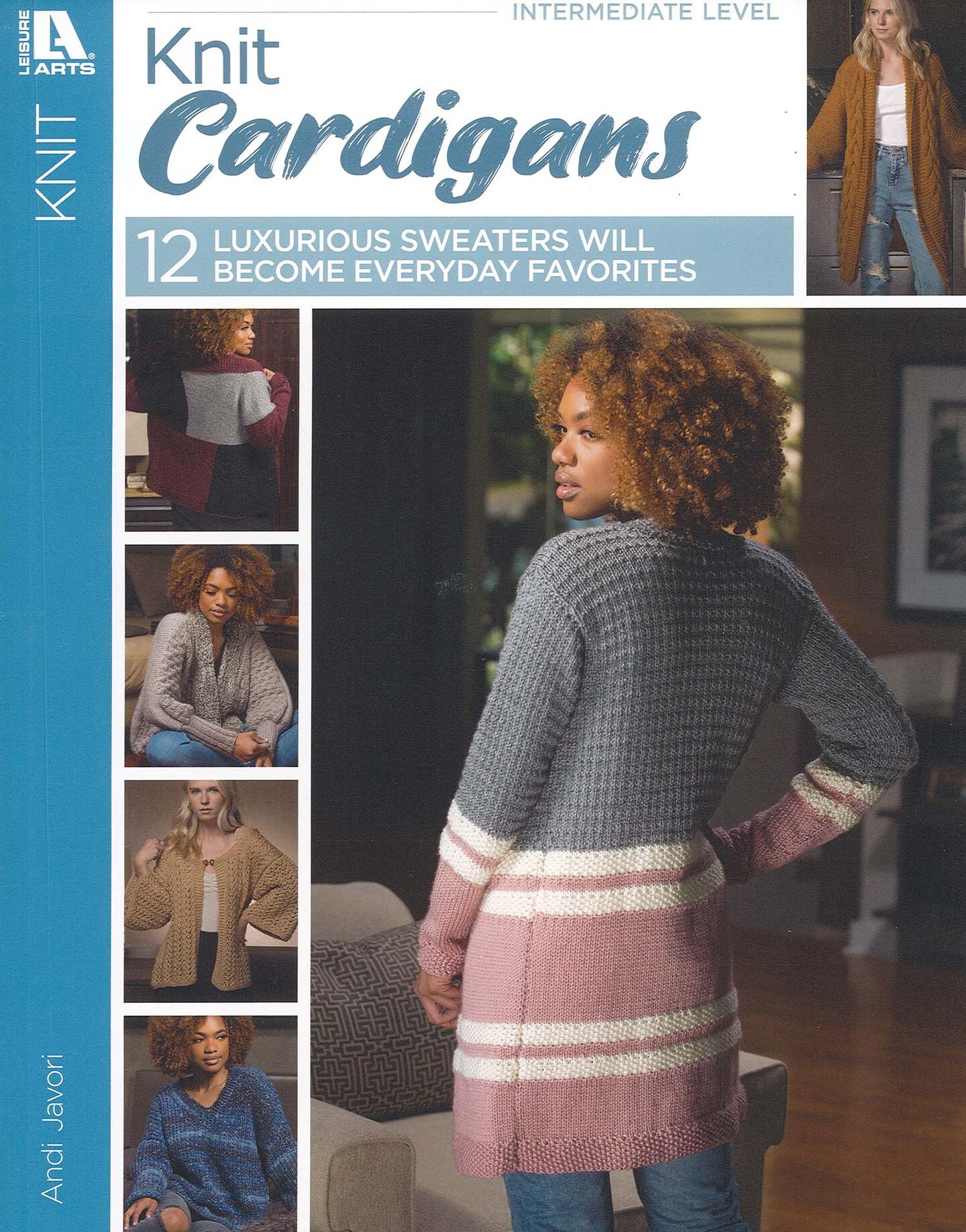 Leisure Arts Knit Cardigans Knitting Book