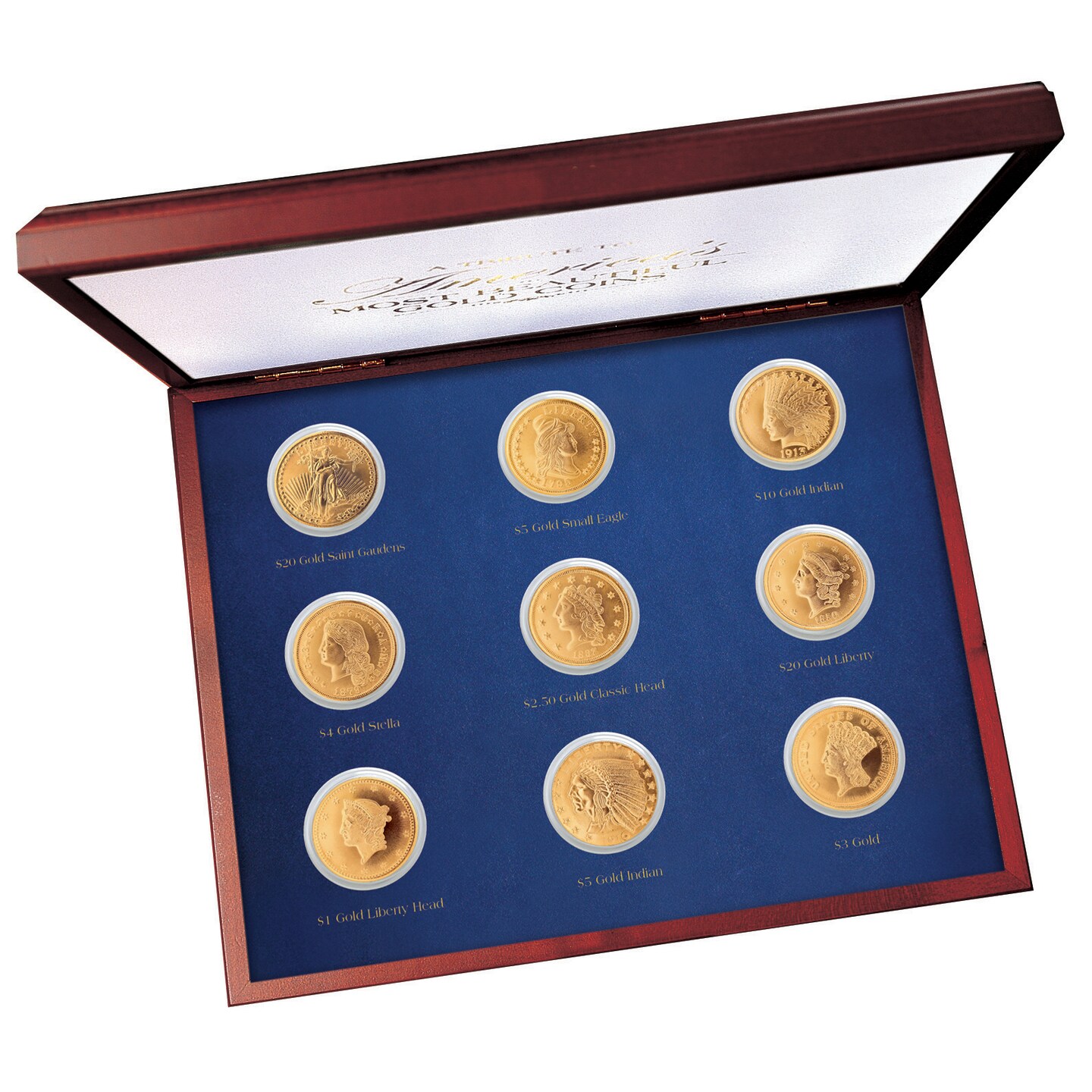 Tribute to Americas Most Beautiful Gold Coins Set of 9 Michaels