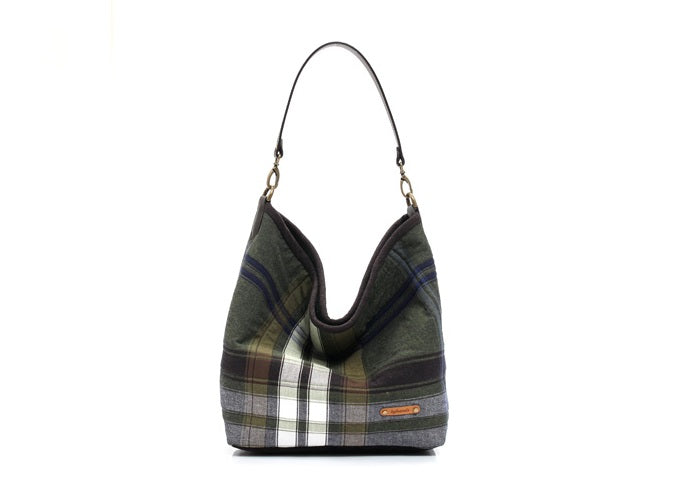 [Kit] Byhands DIY Kit Series - Madras Logan Hobo Bag (BYP-1490 )
