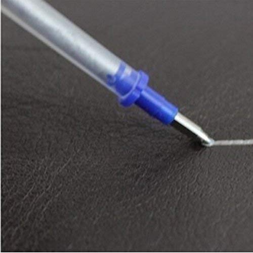 VIKROM 100 PCS Silver Fabric Markers for Sewing for Pencil Fabric Pens for  Sewing  Refills Tailor Pencil for Quilting Ink Pen for Fabric Pencil for  Cotton, Silk, Jeans, Leather