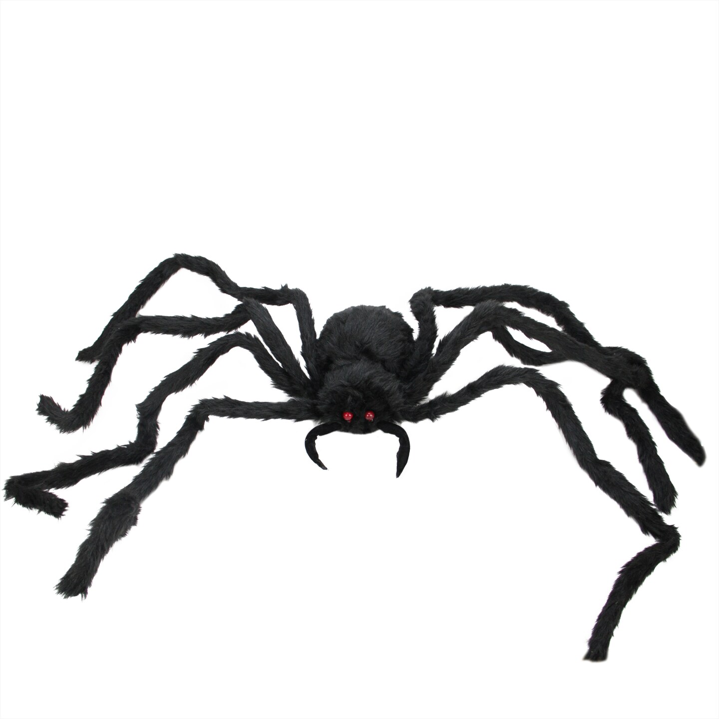 Northlight LED Flashing Eyes Spider Halloween Decoration - 48&#x22;