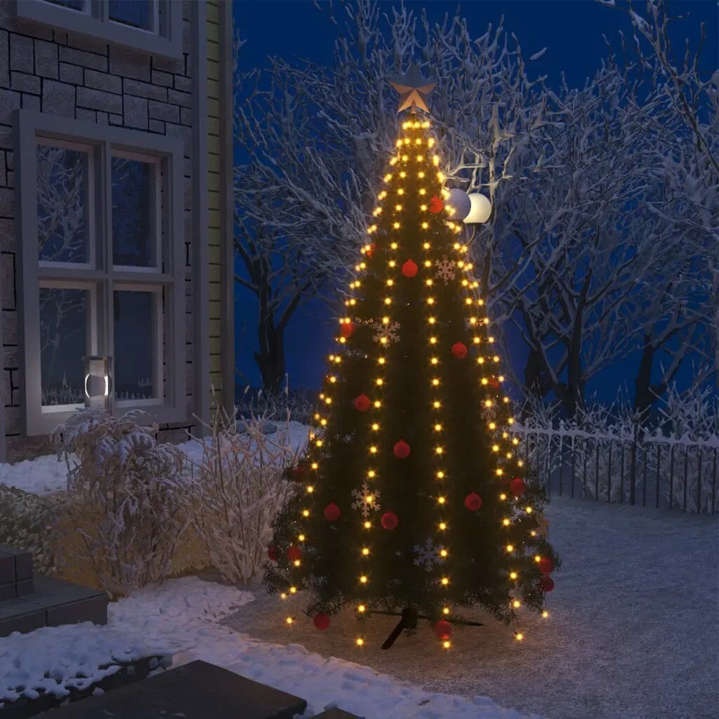 8ft LED Christmas Tree Net Lights