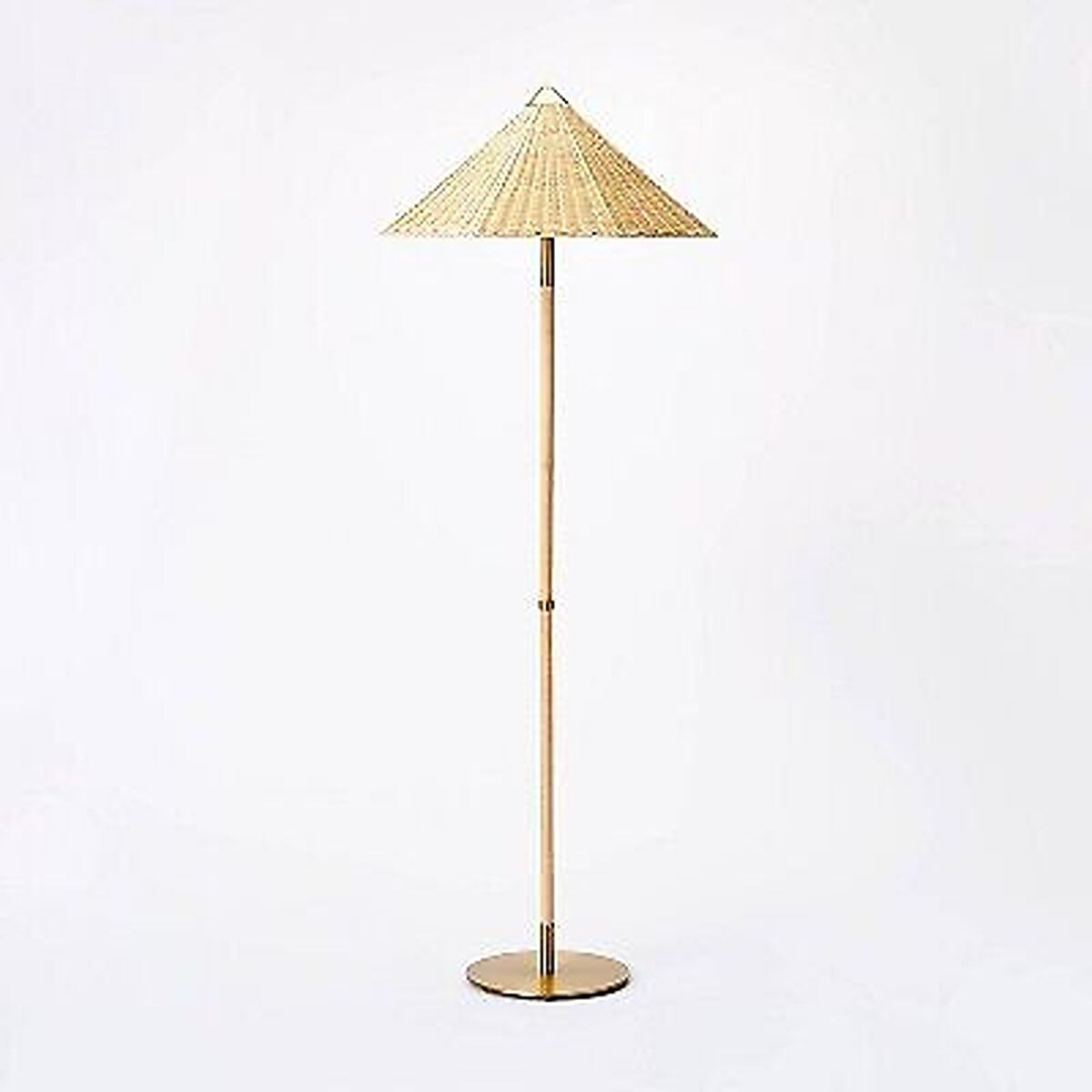 Classic Rattan Floor Lamp