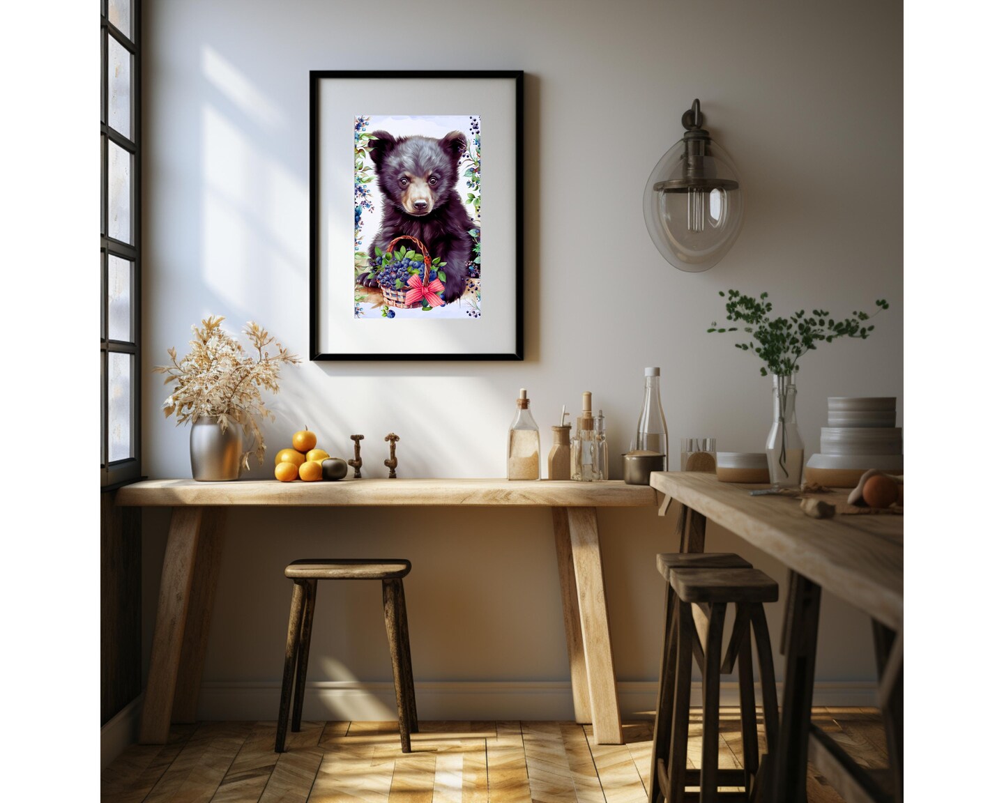 Black bear hot sale nursery decor