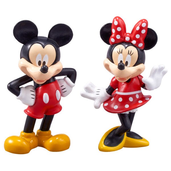 Mickey Mouse and Minnie Mouse DecoSet&#xAE; Cake Decoration 