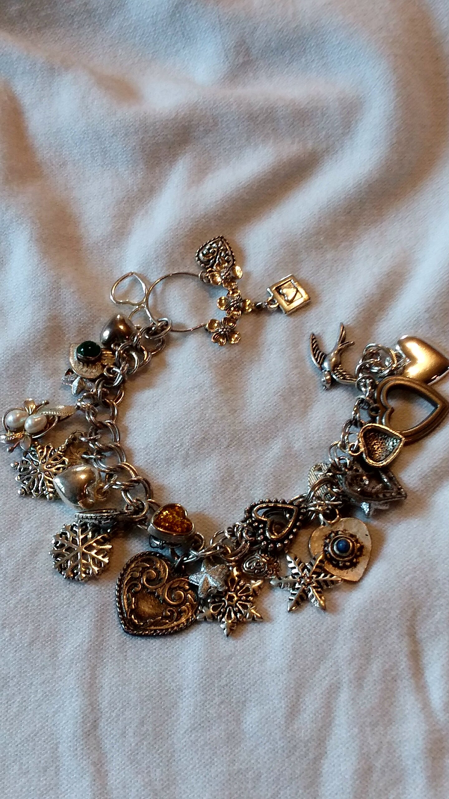 Charm Bracelet - Snowflakes