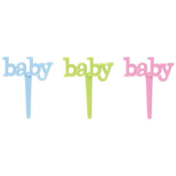 Baby DecoPics&#xAE; Cupcake Decoration, 12ct