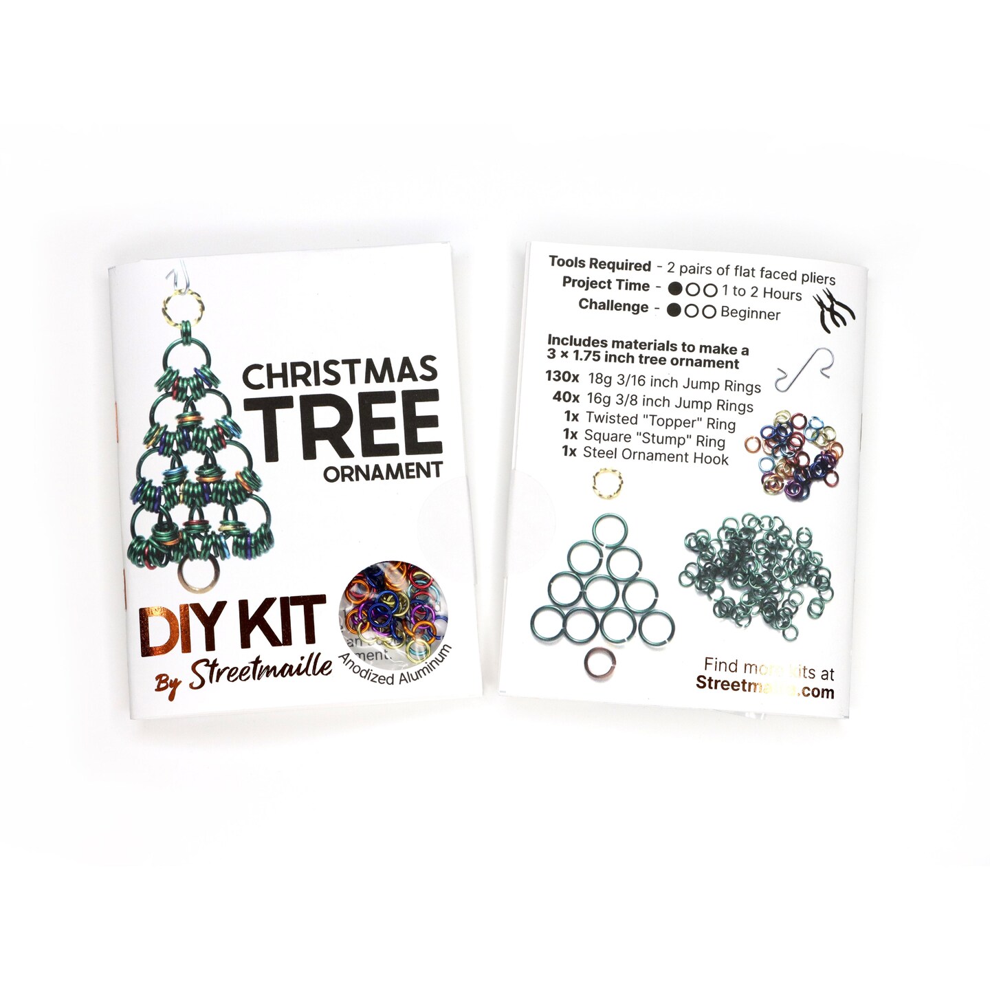 Holiday Ornament Kit, DIY Christmas Ornaments, Christmas Ornament DIY KIT