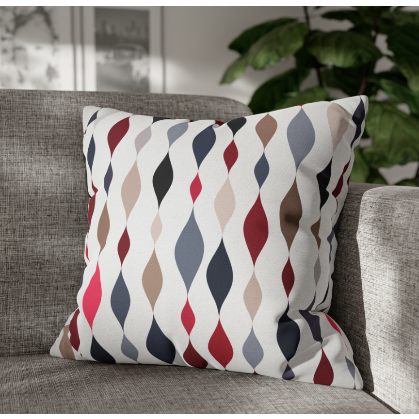 Pillowcases Red Gray Throw Pillows Pillowcases Red Gray Pillows