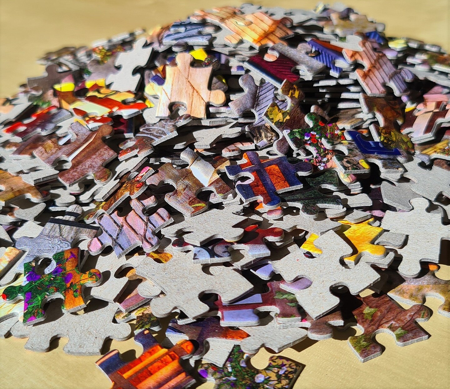 500 Piece Jigsaw Puzzle, Streets of Paris, France, Eiffel Tower, European puzzle, Adult Puzzles, Castorland B-52684