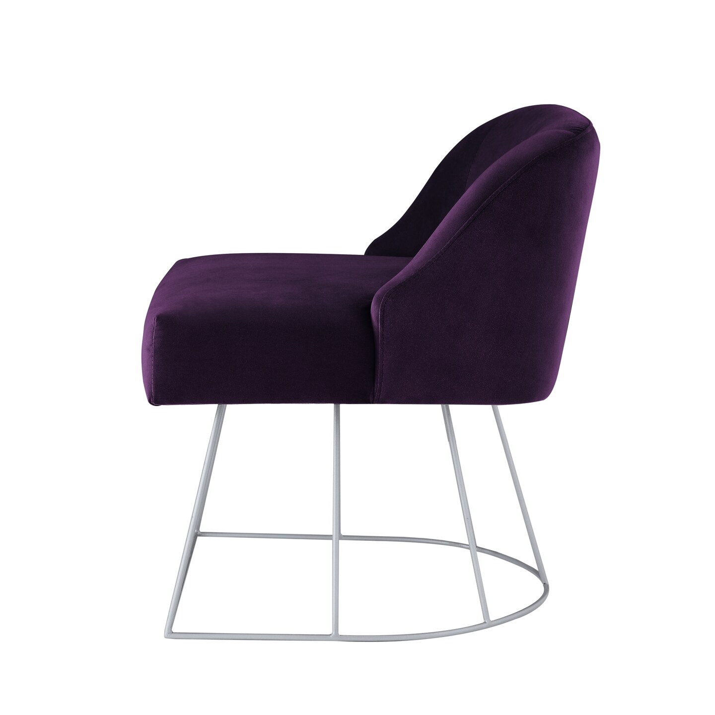 Sonara Velvet Vanity Stool