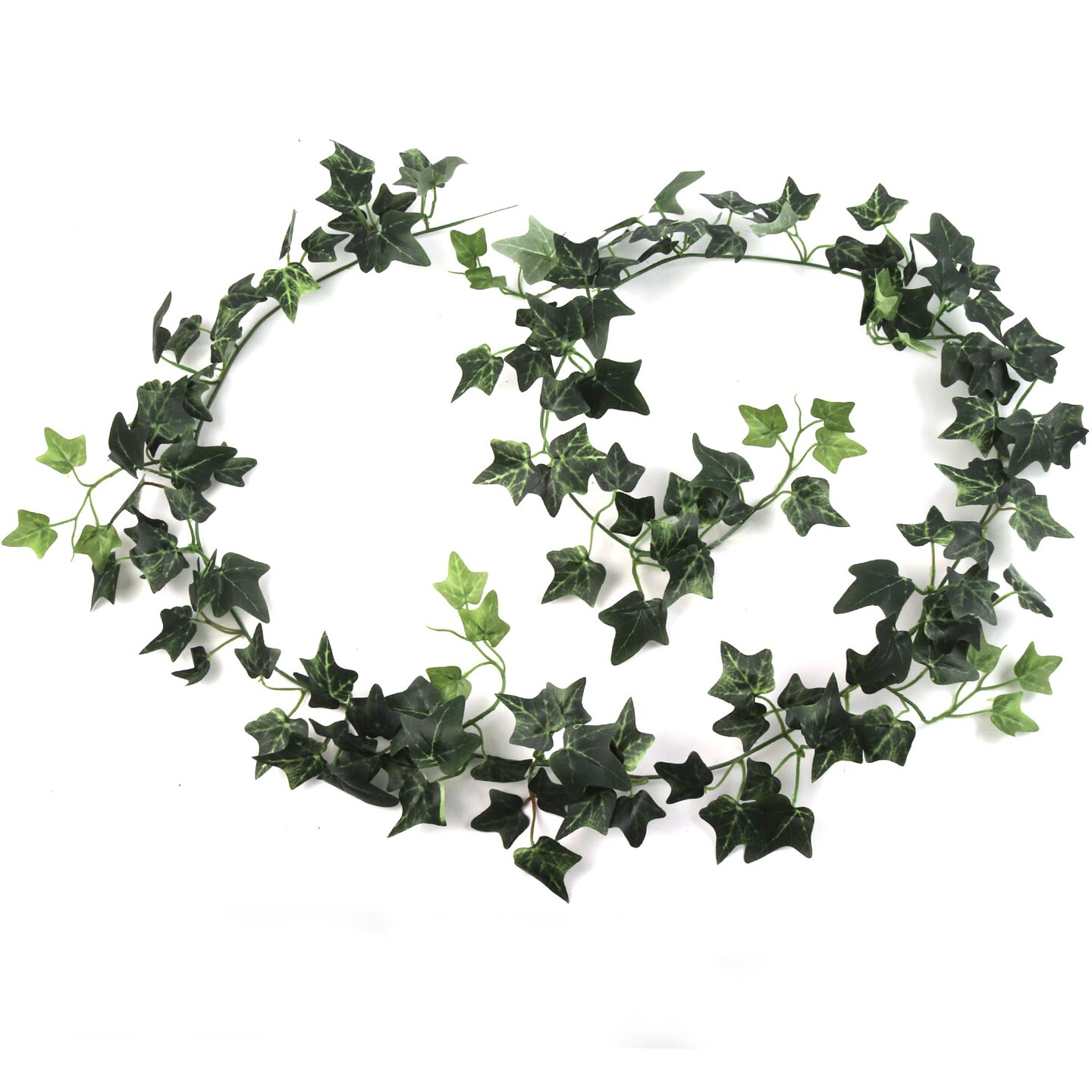 12-Pack: 6ft Mini Green Ivy Garland with 168 Silk Leaves by Floral Home&#xAE;
