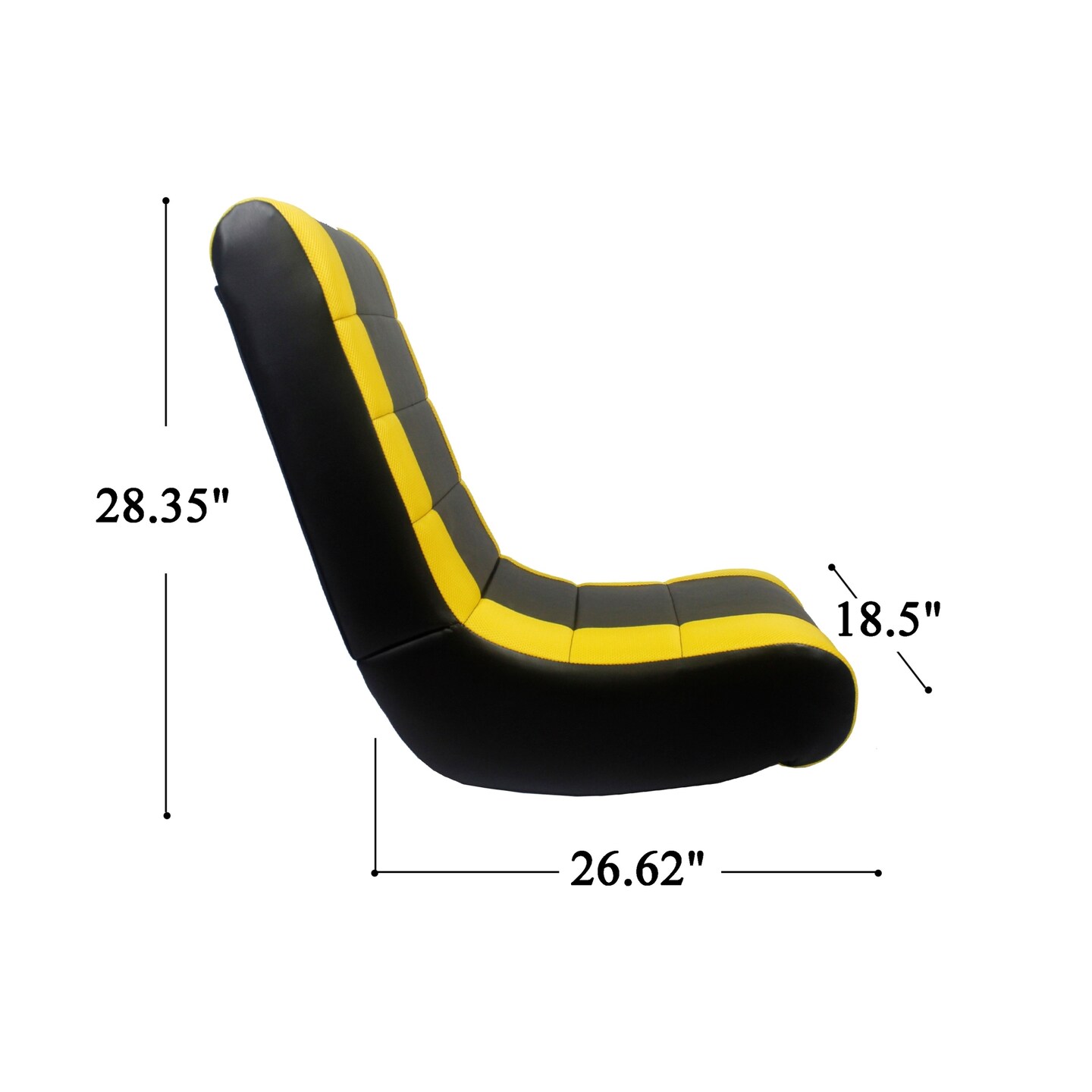 Rockme Video Gaming Rocker Chair For Kids, Teens, Adults, Boys Or Girls