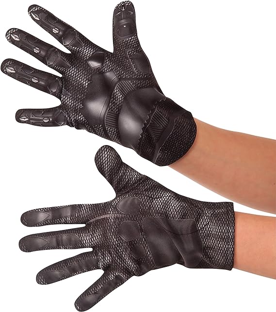Rubies Costume Captain America: Civil War Kids Value Black Panther Gloves, One Size