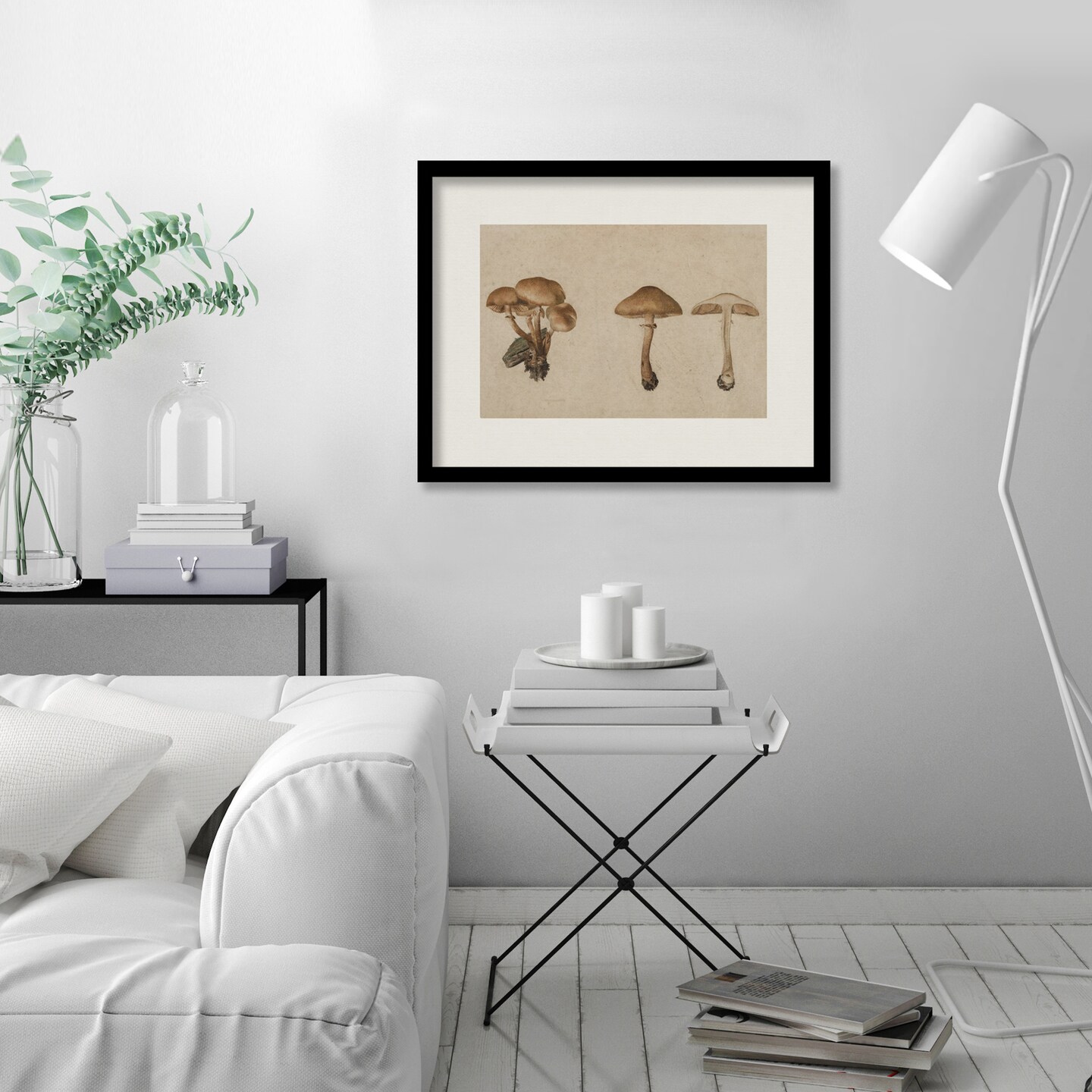 Mushrooms by Maple + Oak  Framed Print - Americanflat