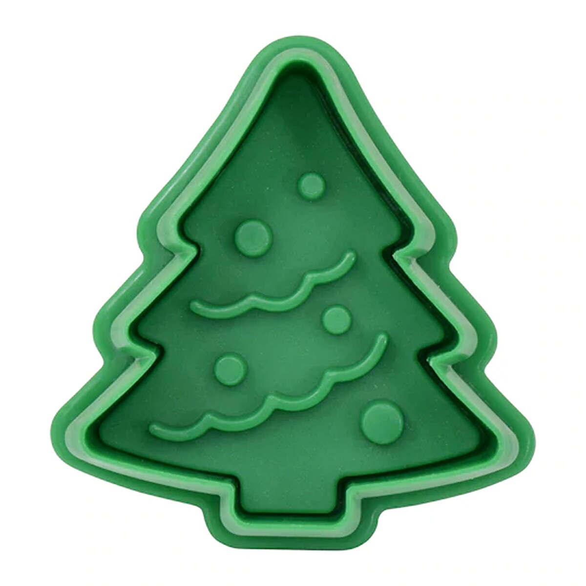 Plastic Cookie Cutter Stamp