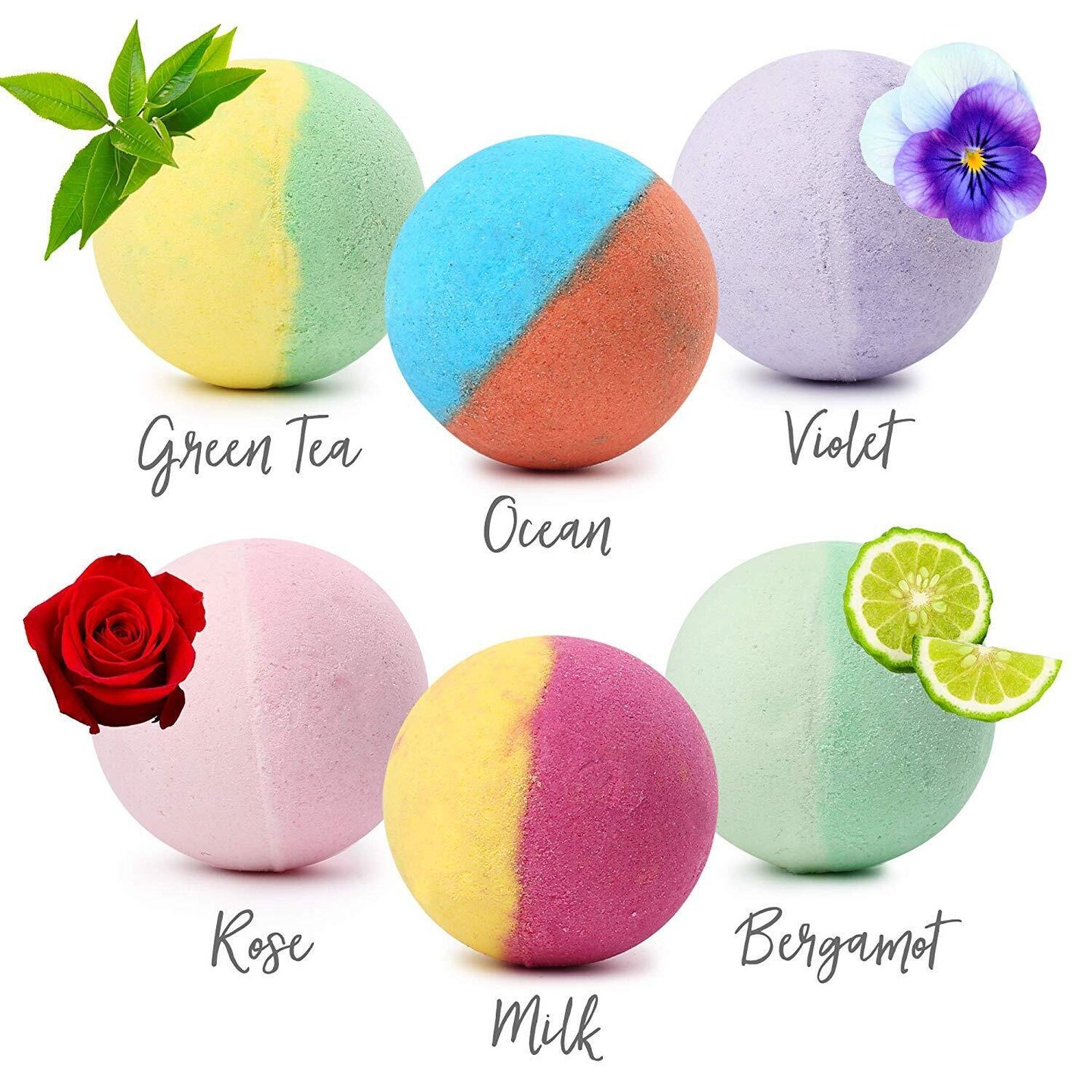 Handmade Organic Bath Bombs 12 pcs