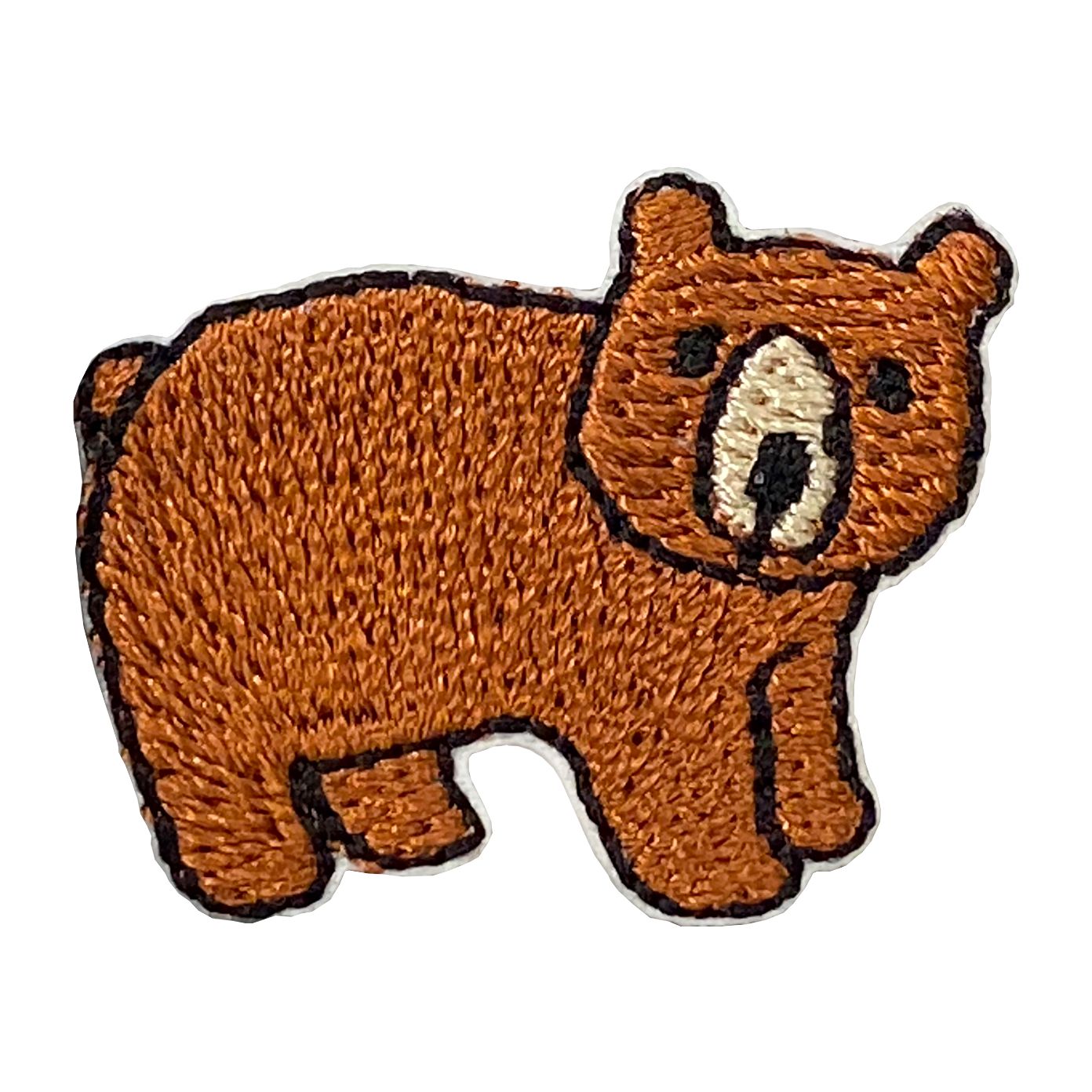 Mini Bear, Animals, Embroidered, Iron-on Patch