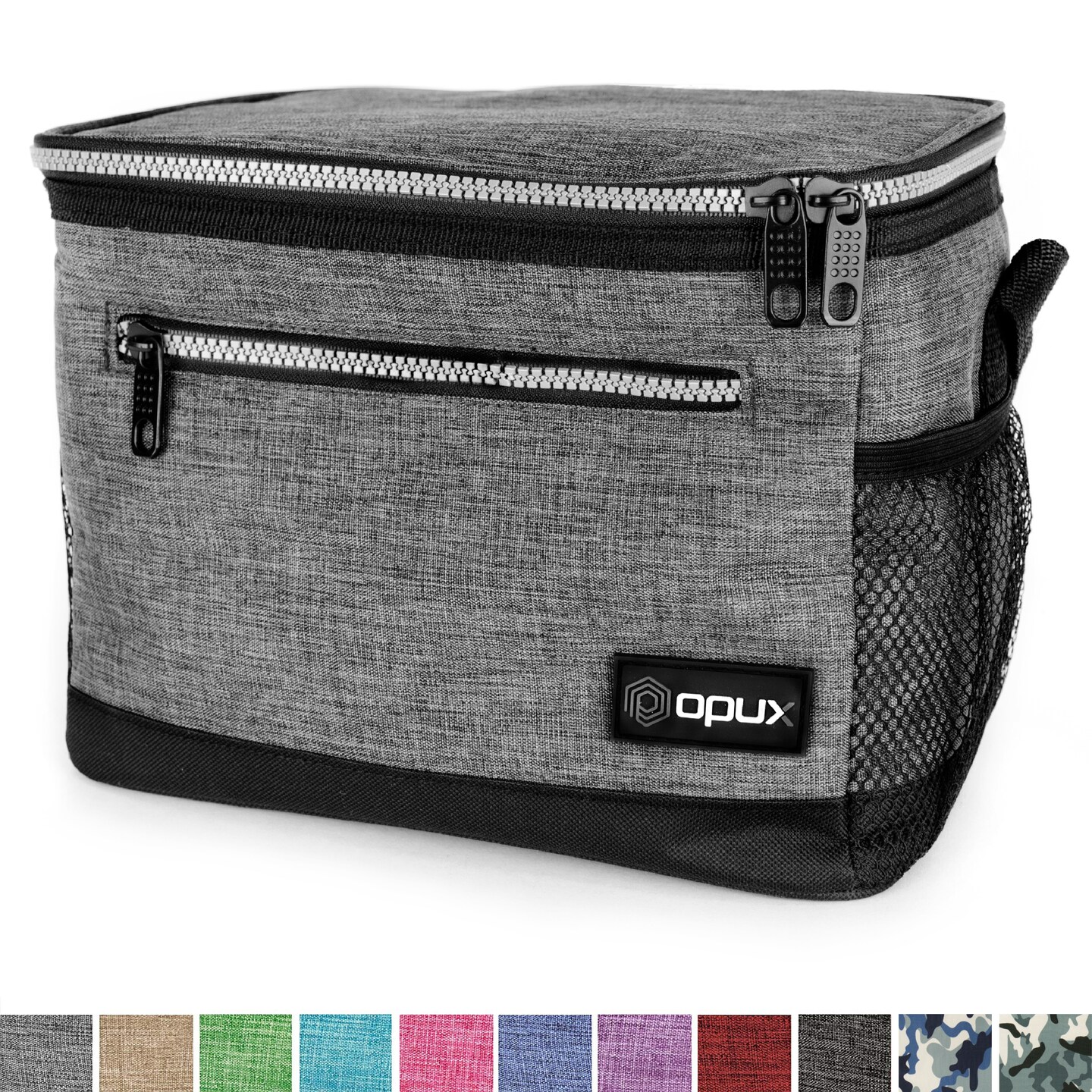 OPUX Large Insulated Lunch Bag for Men Women, Leakproof Thermal