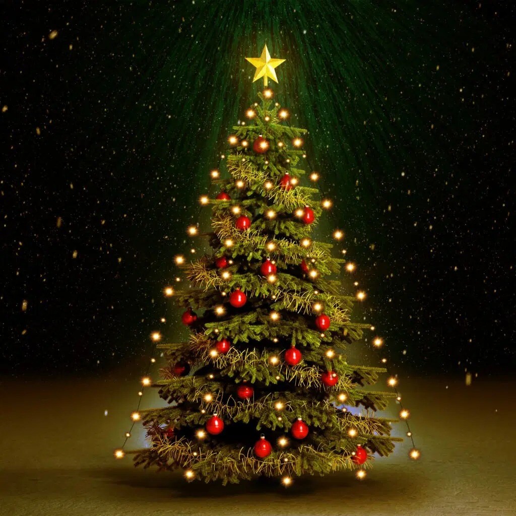 6.8ft LED Christmas Tree Net Lights