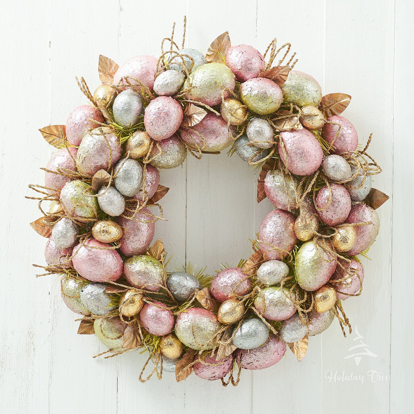 Capiz Easter Egg Wreath - Final sale / Non-returnable and Non-refundable