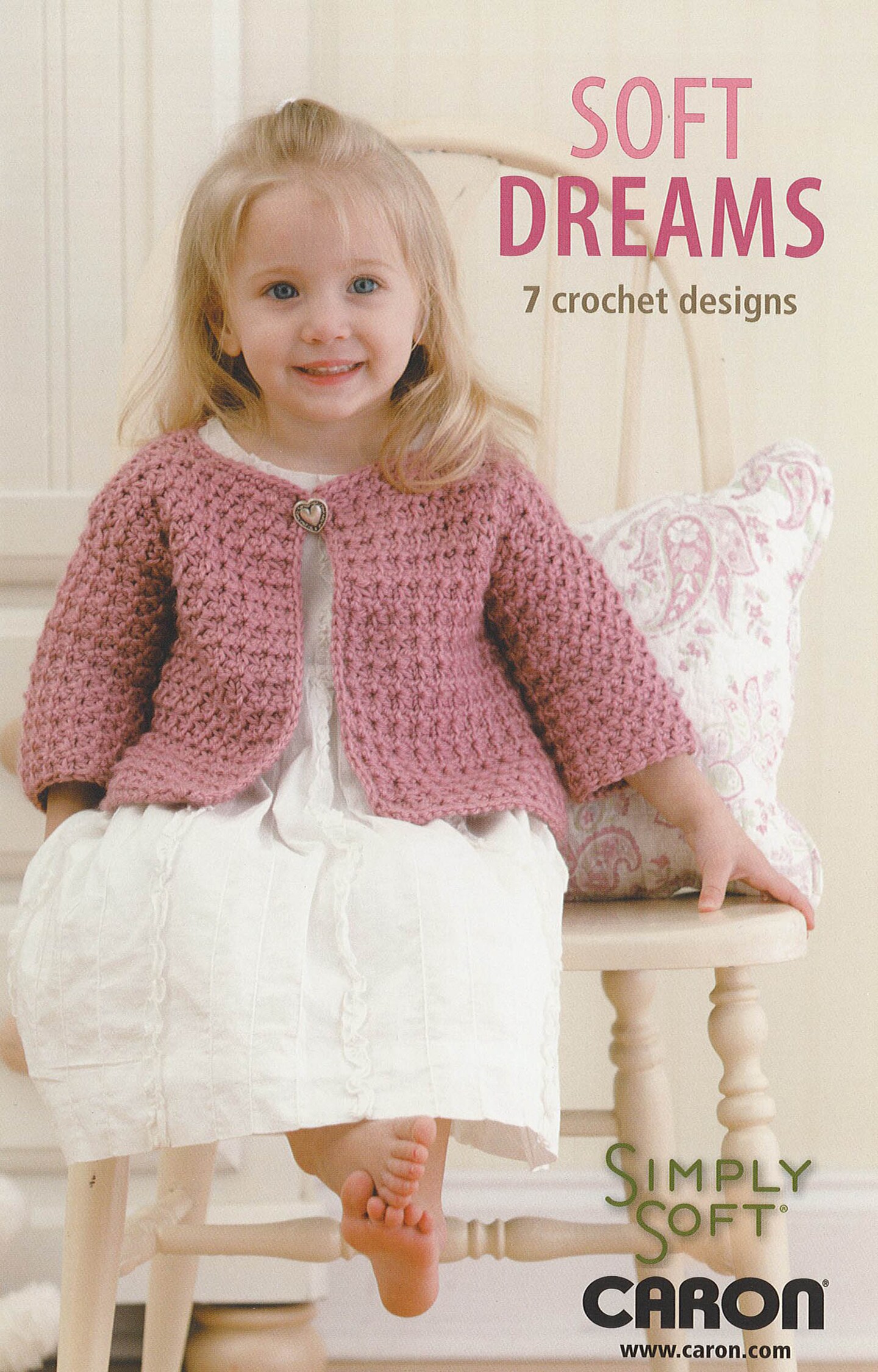 Leisure Arts Soft Dreams 7 Crochet Designs Crochet Book