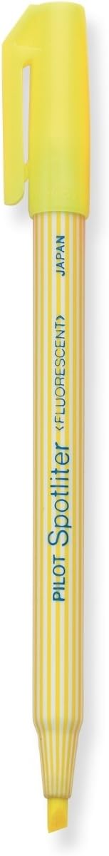 Spotliter Fluorescent Highlighters, Chisel Tip, Yellow (45011)