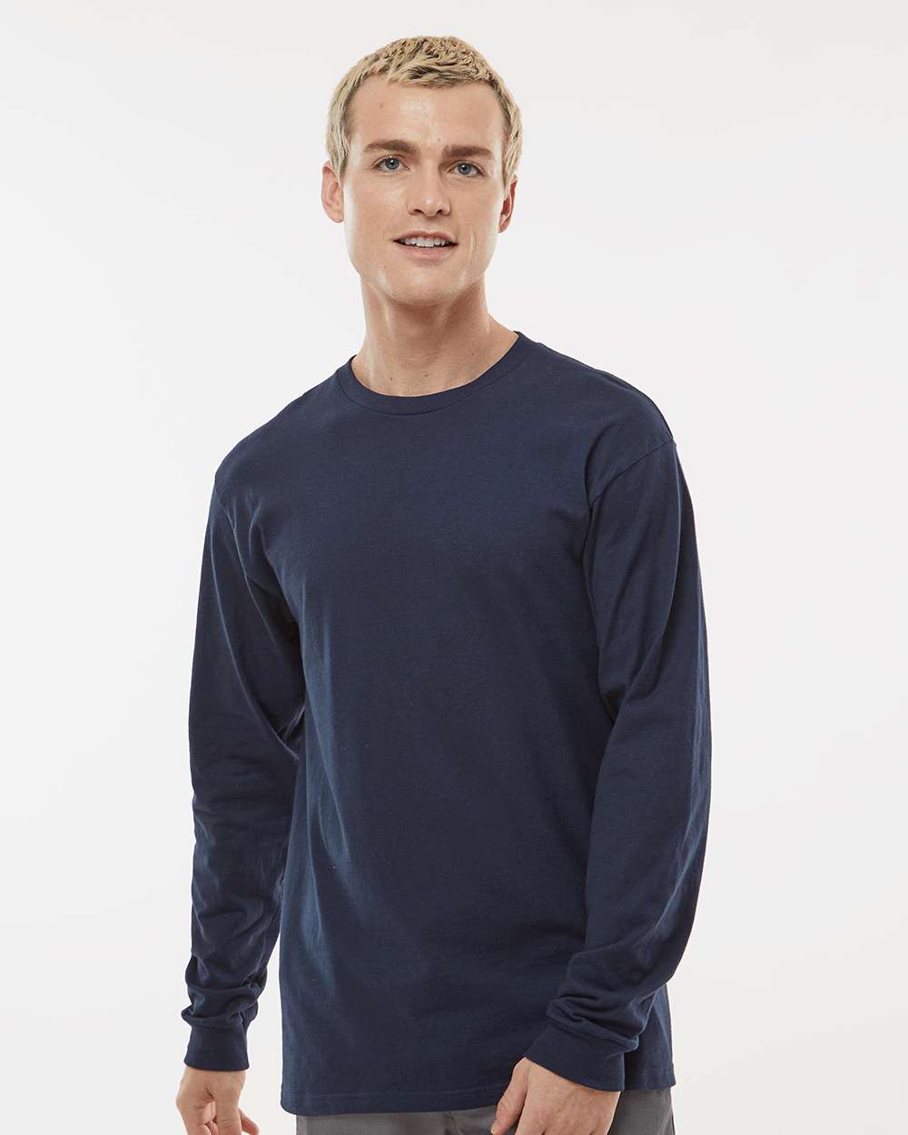 Unisex Heavyweight Jersey Long Sleeve T-Shirt | Elevate Your Casual Look with Our Casual Long Sleeve Tee | 5.5 oz./yd&#xB2;, 100% ring-spun USA cotton Relaxed Fit Long Sleeve Shirt for men | RADYAN