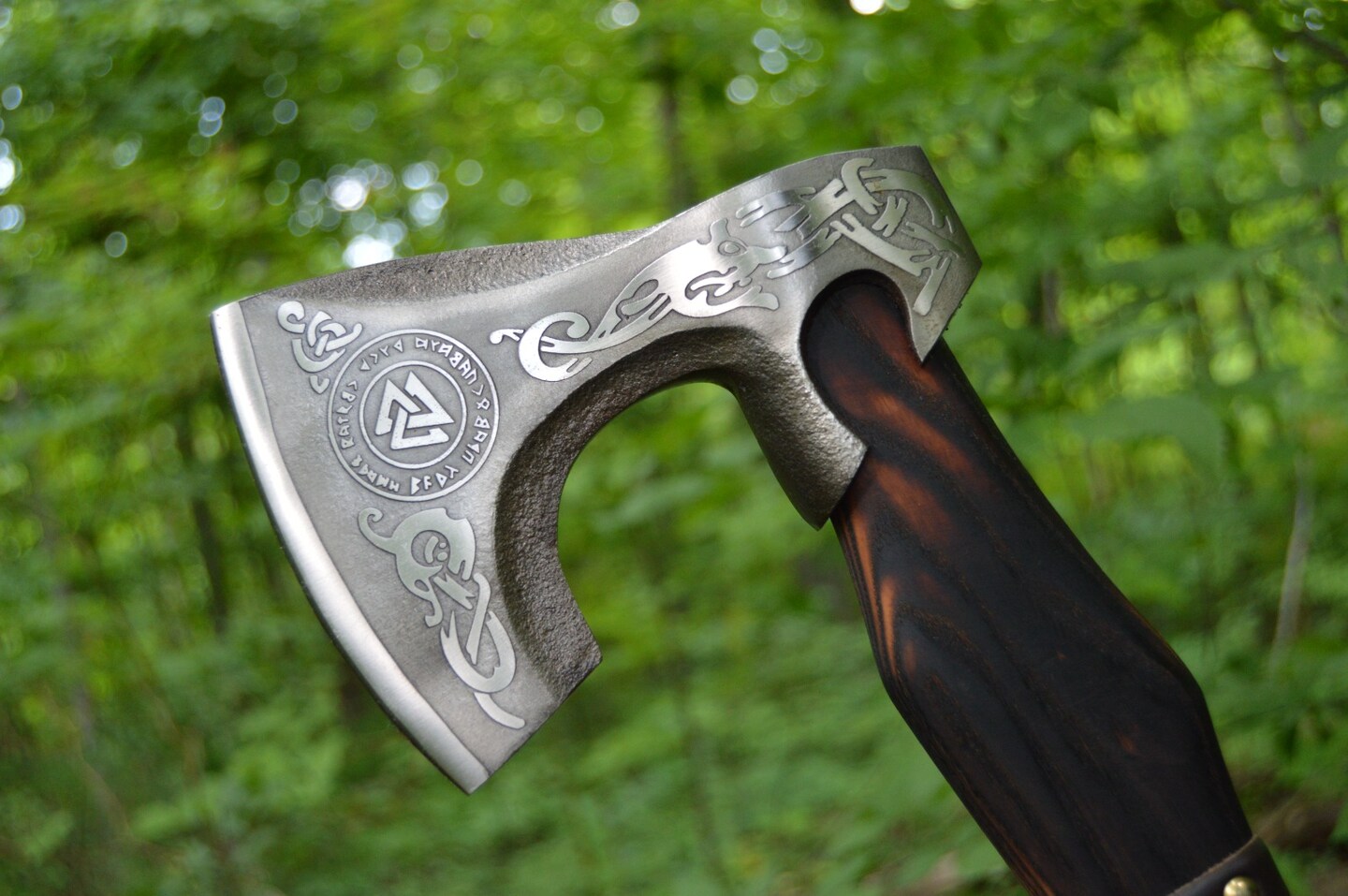 Personalized axe, Handmade
