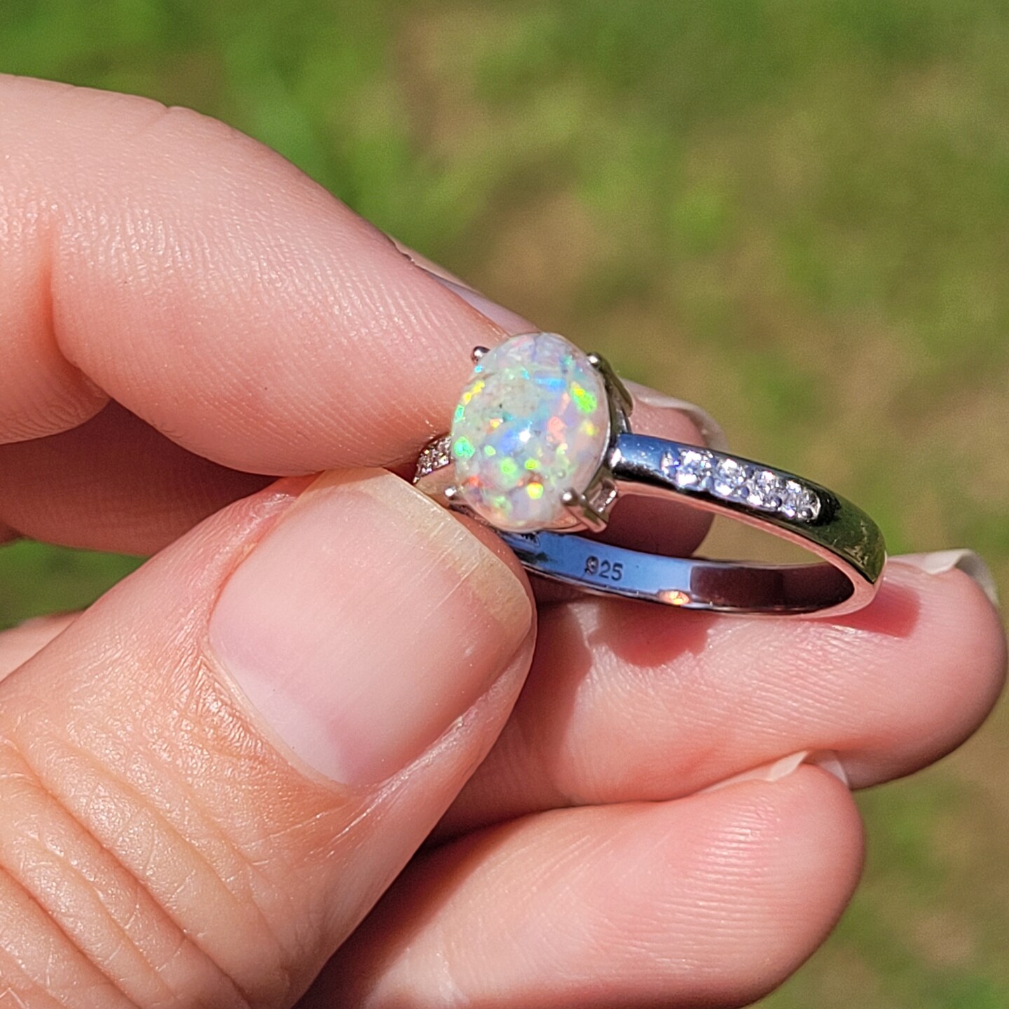 Memorial Ring 925 Sterling Silver , Ashes Ring, top Cremation Ring, Hair/Fur/Breastmilk