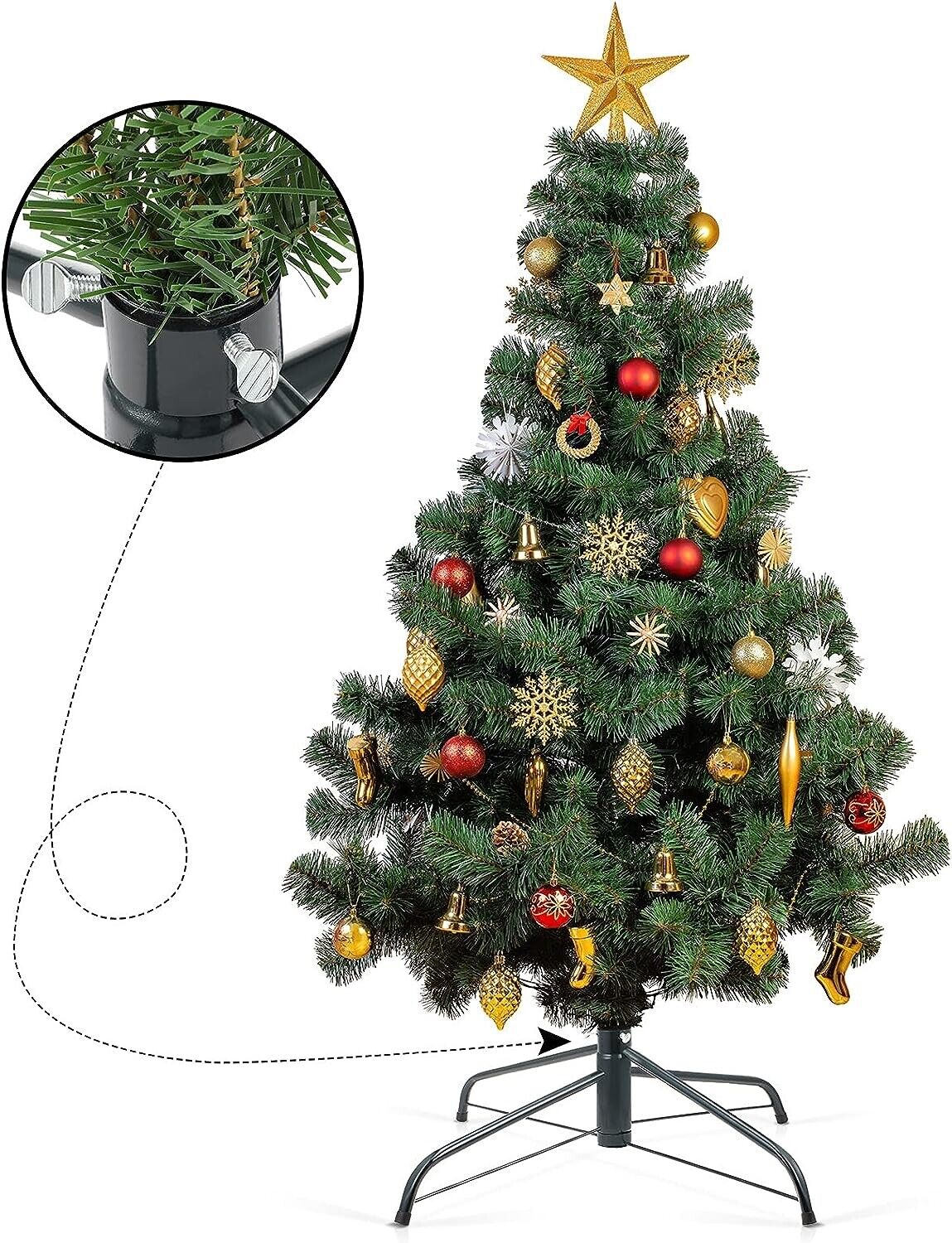 Kitcheniva Replacement Christmas Tree Iron Stand