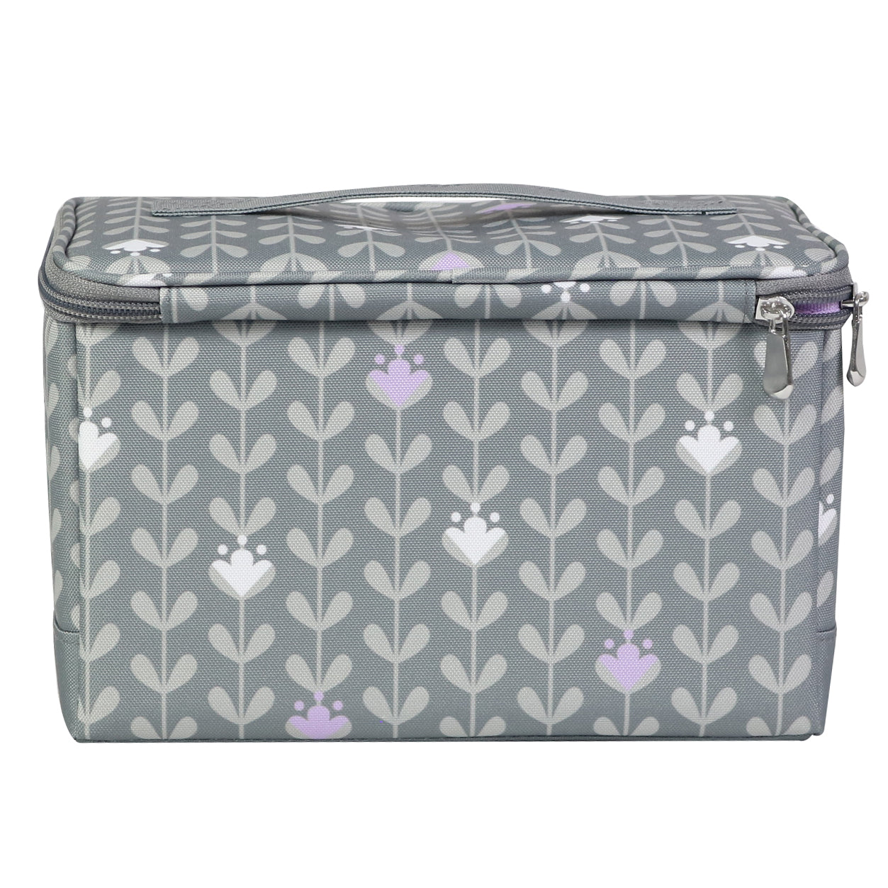 Collapsible Sewing Kit Organizer Box, Purple