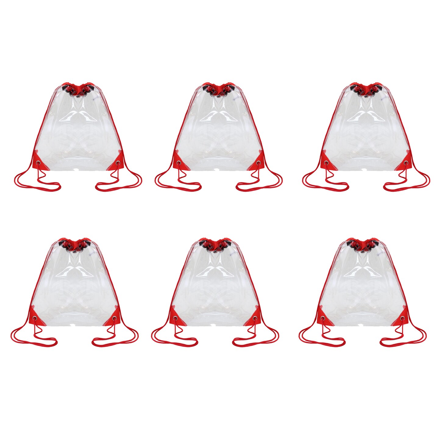 Ultimate Stylish Clear Drawstring Pack | PVC material Fashionable Transparent Travel Backpack | RAHEEV&#xAE;