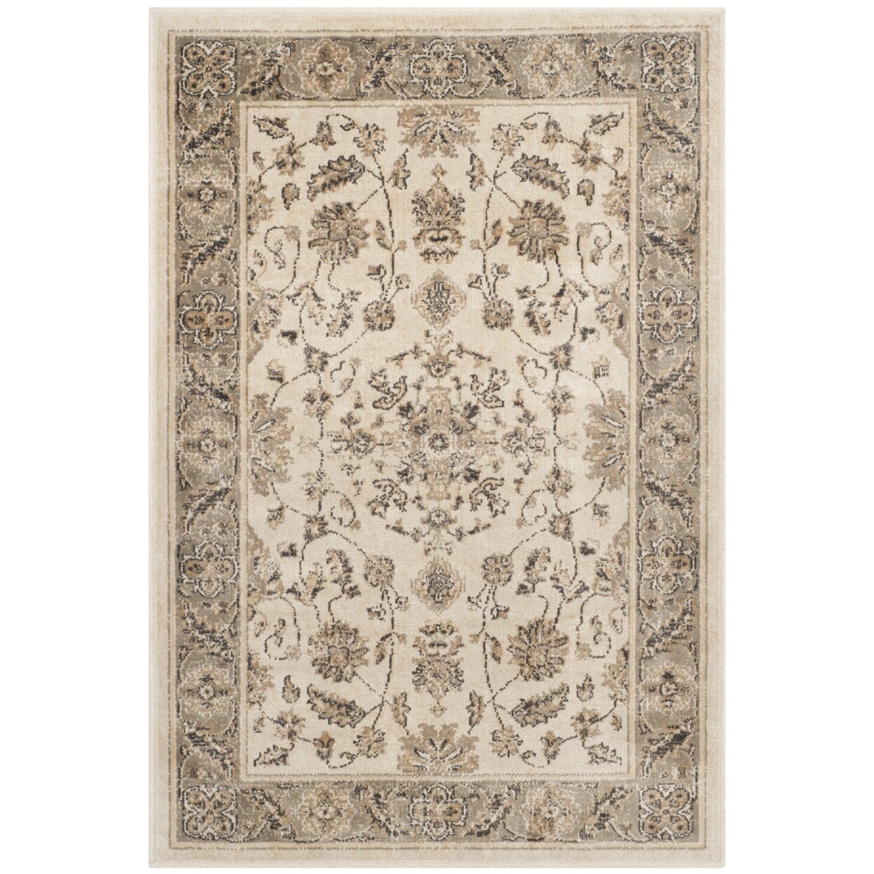Safavieh   Vintage VTG168-3410 Stone / Mouse Rug