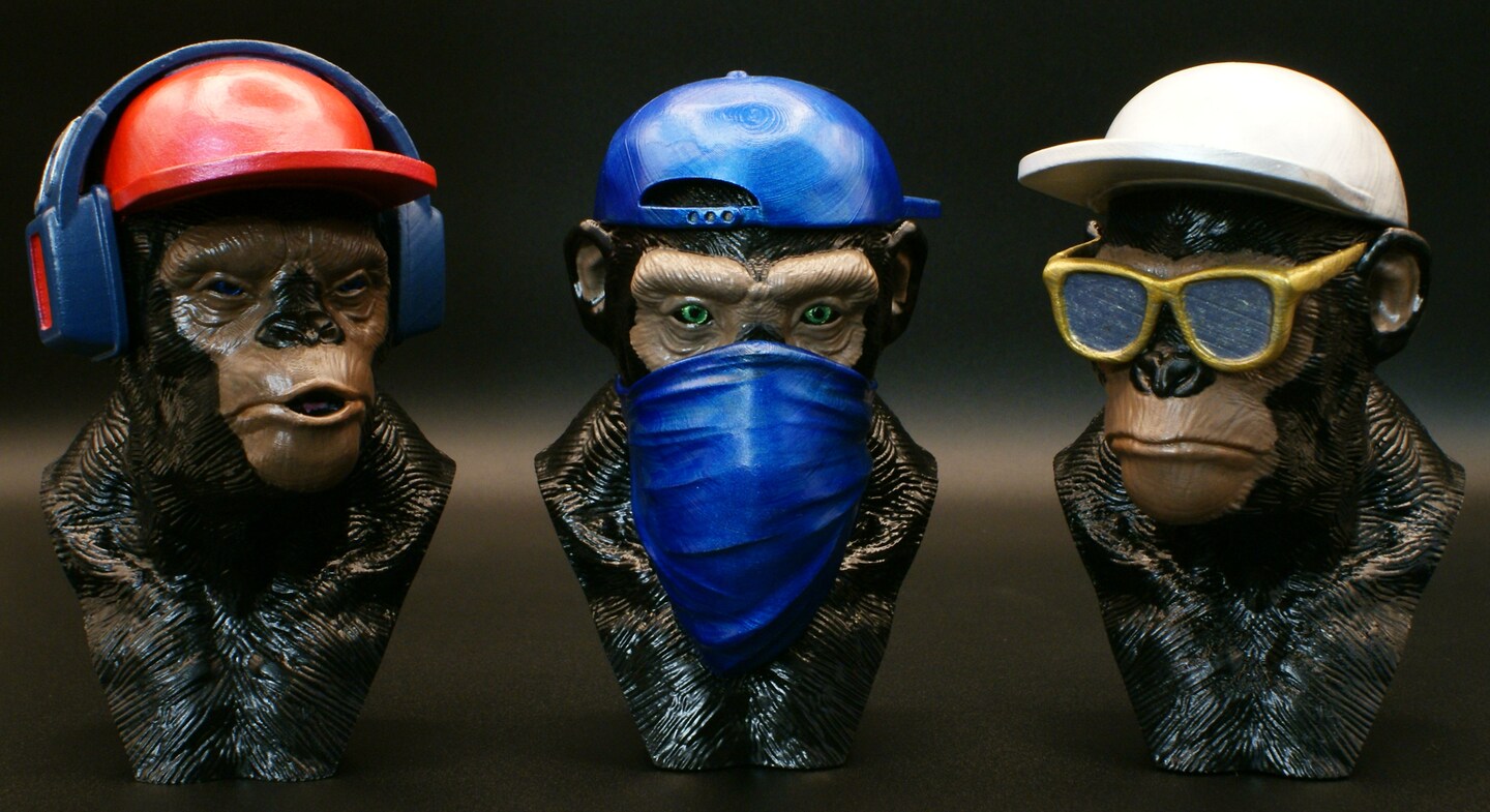 Hear No Evil, Speak no Evil, See no Evil - Custom Print