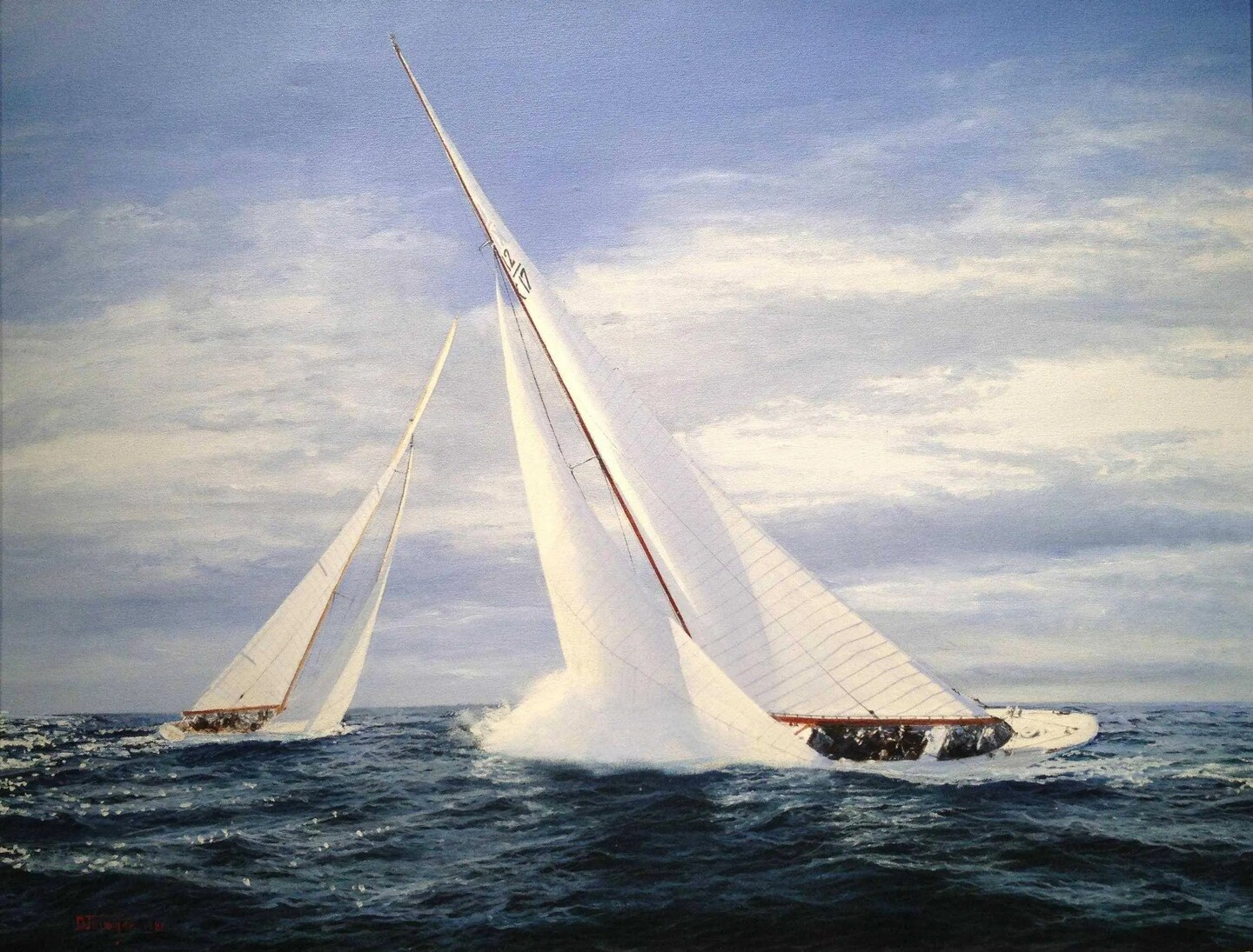 Nautical Sailing Boat art sailing art print framed Decor