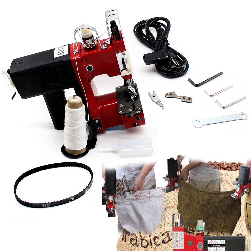 Leather and Canvas Sewing Machine - Max Thickness 6mm 15000 RPM