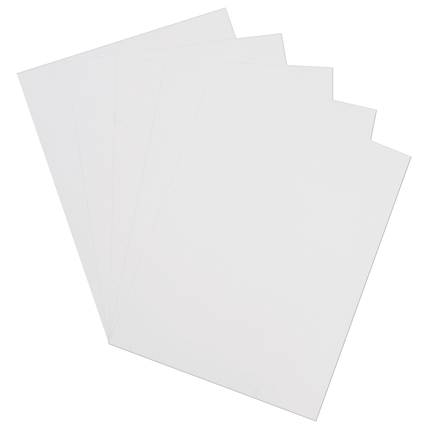 Card Stock, Classic White, 8-1/2 x 11, 100 Sheets Per Pack, 2 Packs