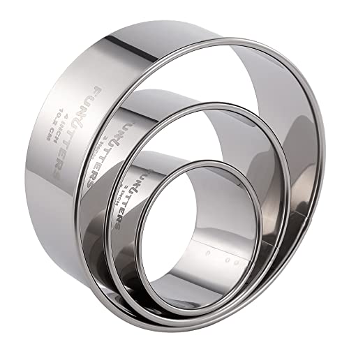 Plating/forming Stainless Steel Ring Mold (2 Pieces)